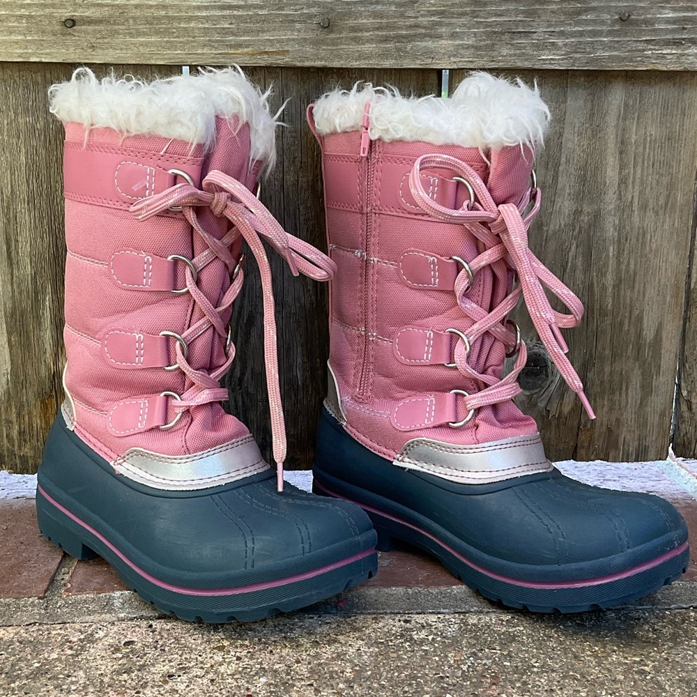 Girls Snow Boots - Sz 1